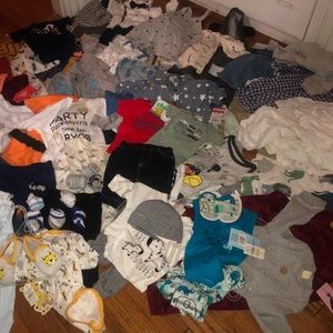 Baby Boy First Year Clothes Bundle/ Lot